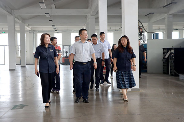 天津中核機械領(lǐng)導(dǎo)深入金橋走訪交流
